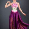 thuê váy múa yếm sen tím