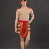 Trang phục múa Champa - Apsara nam màu đỏ