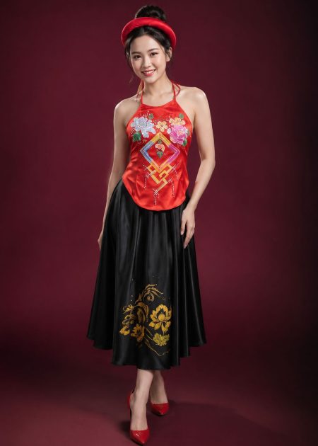 Yếm - Váy đụp lửng