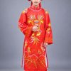 Áo táo quân đỏ gold - trang phục quan táo quân cho thuê