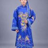 Áo táo quân xanh dương - trang phục quan táo quân xanh dương cho thuê