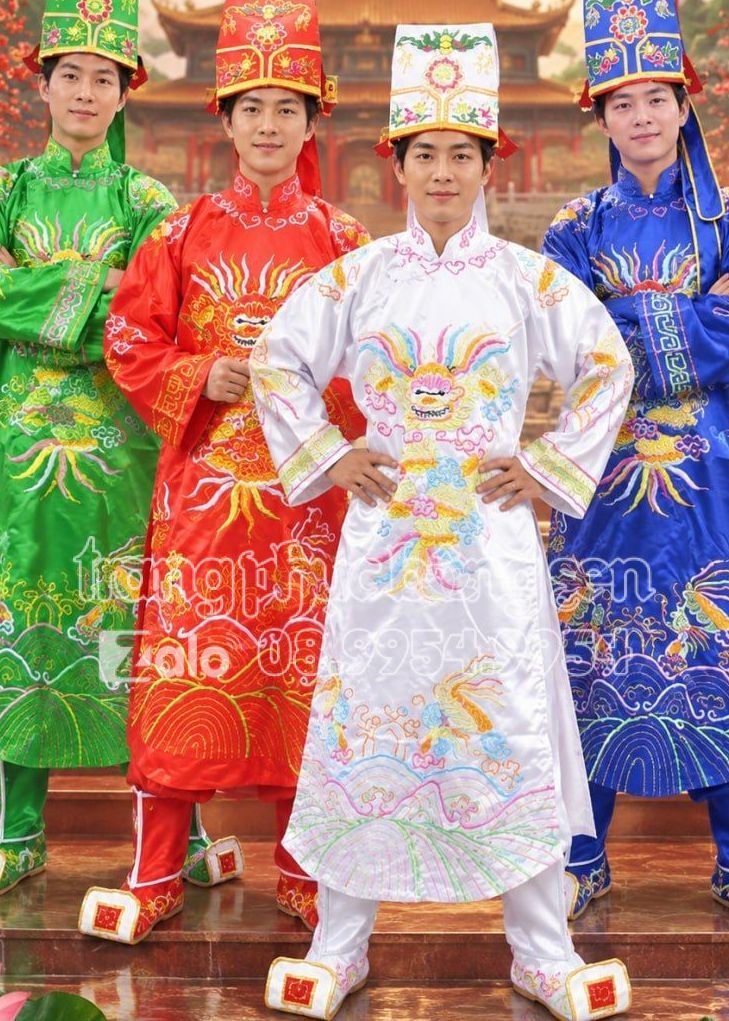 Áo táo quân - Trang phục Quan Táo Quân cho thuê đẹp