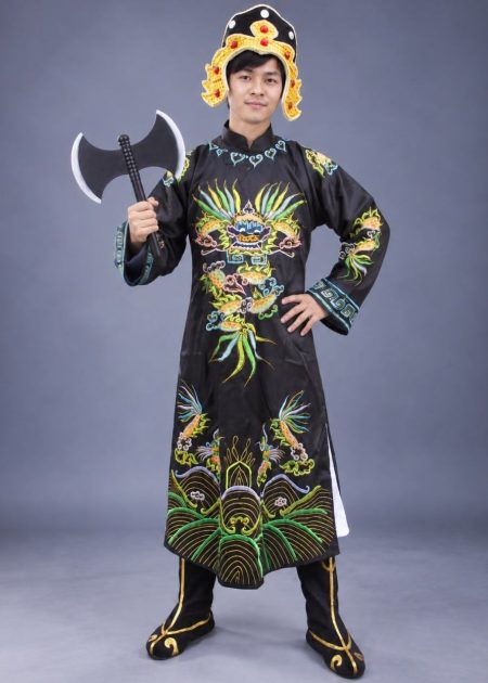 Quần áo táo quân - trang phục quan thiên lôi cho thuê đẹp