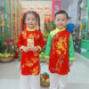ao dai tet tre em