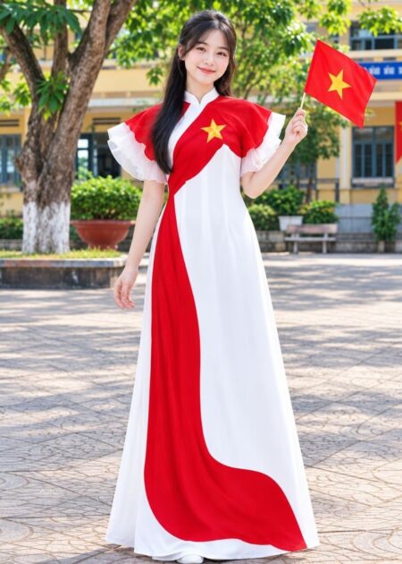 Áo dài nữ Sao Việt