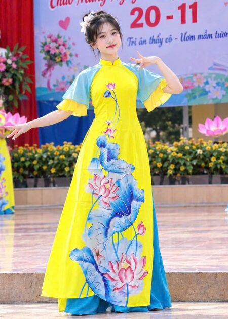 áo dài múa người lớn