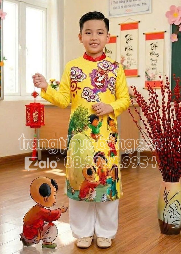 áo dài cách tân trẻ em