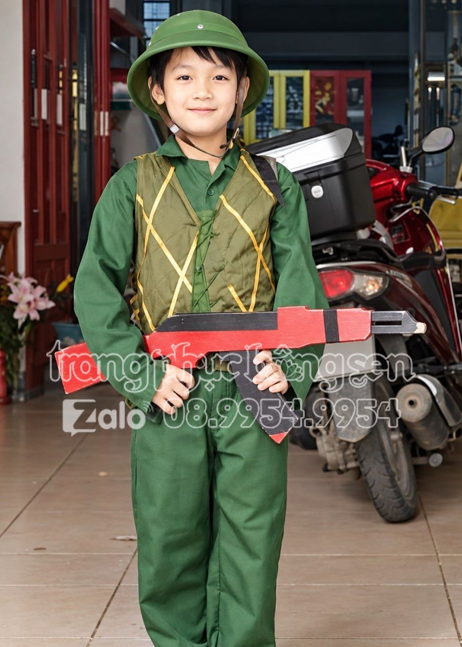 Đồ lính pháp - trang phục áo trấn thủ bộ đội