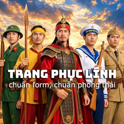 danh mục sản phẩm trang phục lính